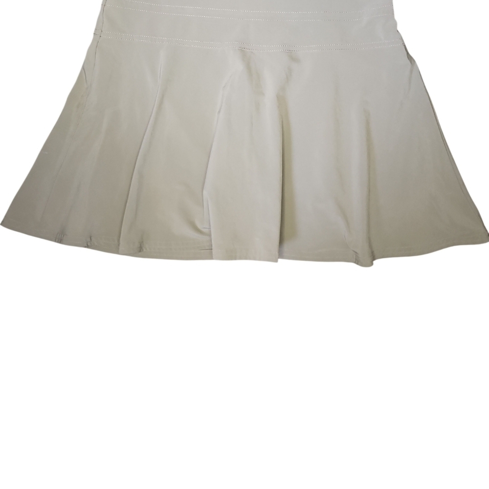Athleta Cream A-Line Skirt